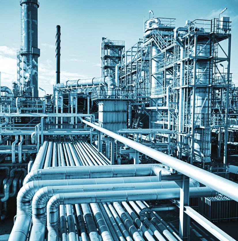 Drilling and process piping infrastructure